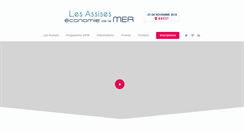 Desktop Screenshot of economiedelamer.com